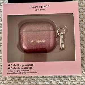 Apple Air Pod Case Pink Kate Spade Brand New